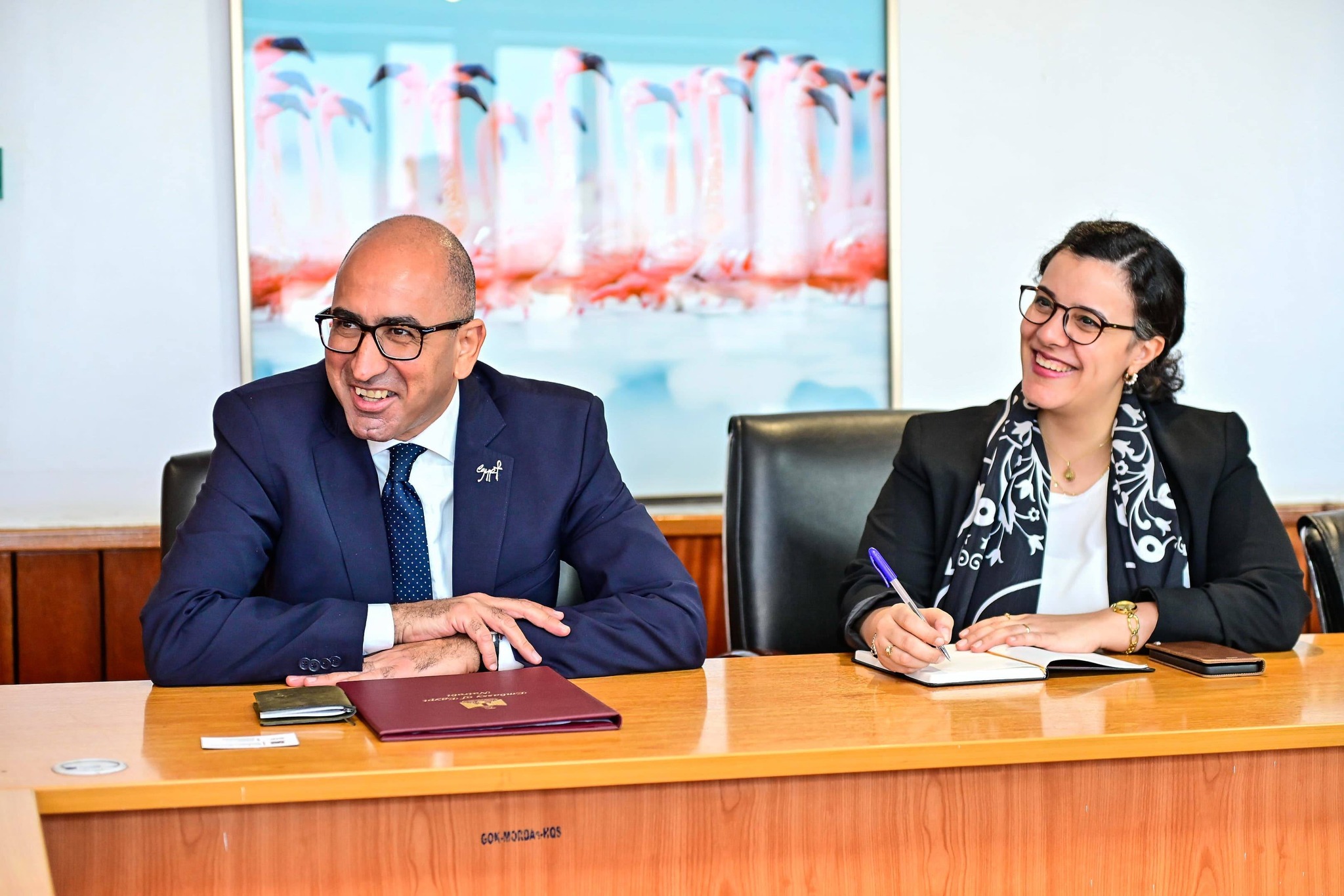 Ambassador of the Arab Republic of Egypt to Kenya , H.E. Hatem Yousri Hosni 