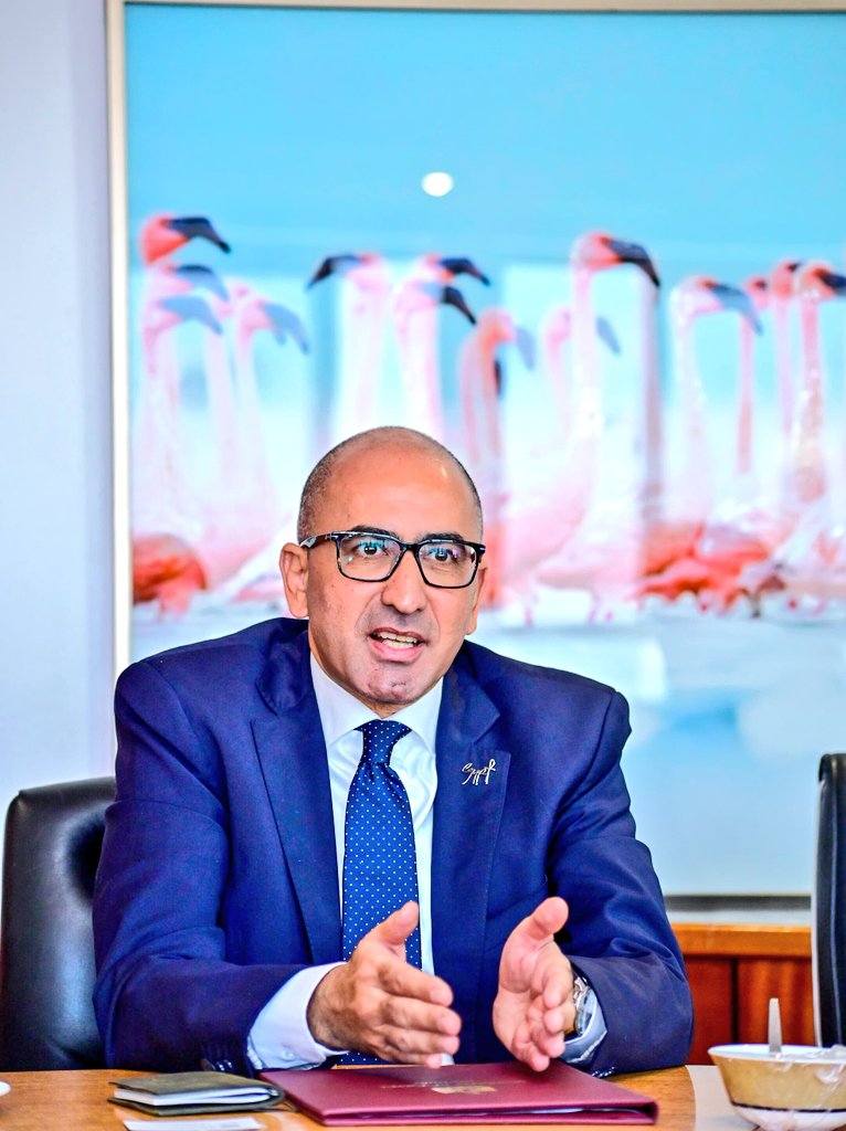 Ambassador of the Arab Republic of Egypt to Kenya , H.E. Hatem Yousri Hosni 