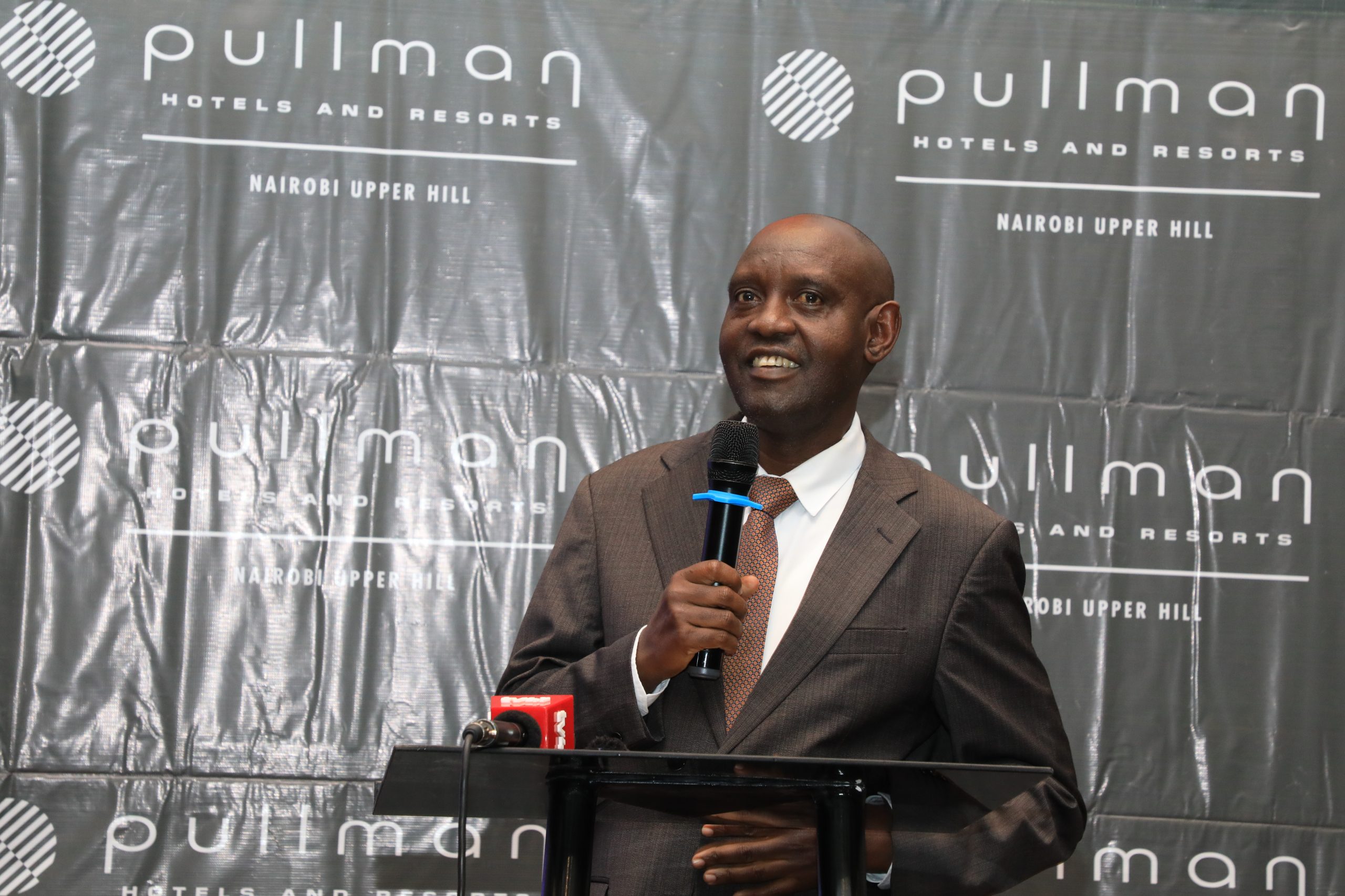 PS John Ololtuaa at the official launch of pullman hotel in Nairobi.